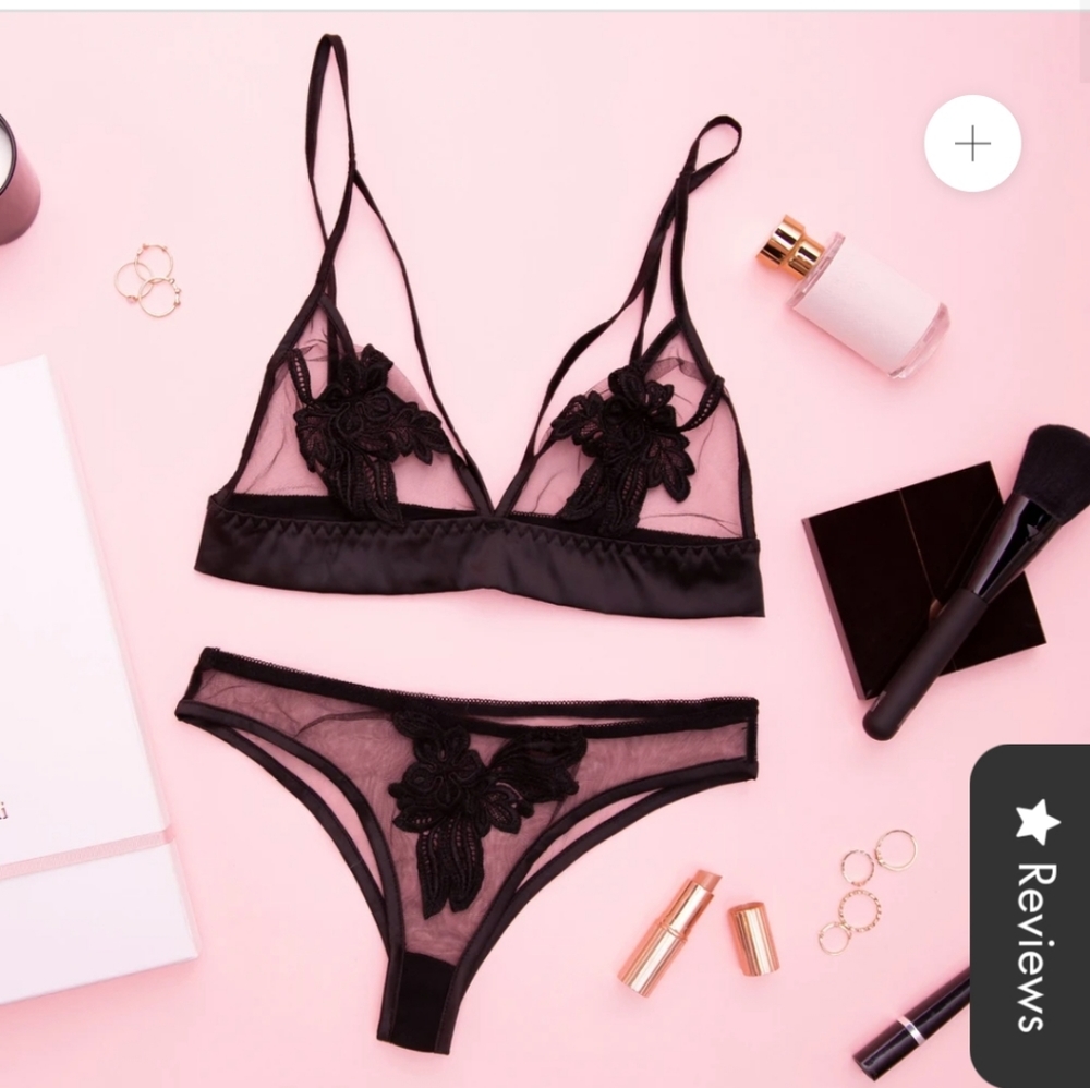 Full Set NWT Honey Bunny Lingerie Empress Mimi